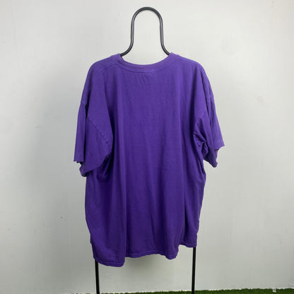 90s Nike Just Do It T-Shirt Purple XXL