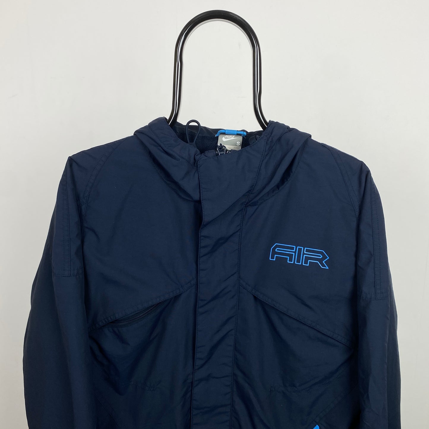 00s Nike Air Max Windbreaker Jacket Blue Small