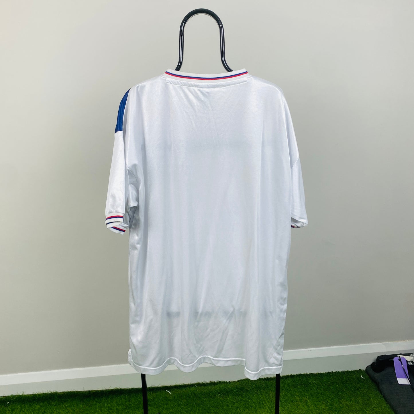 00s England Football Shirt T-Shirt White XXL