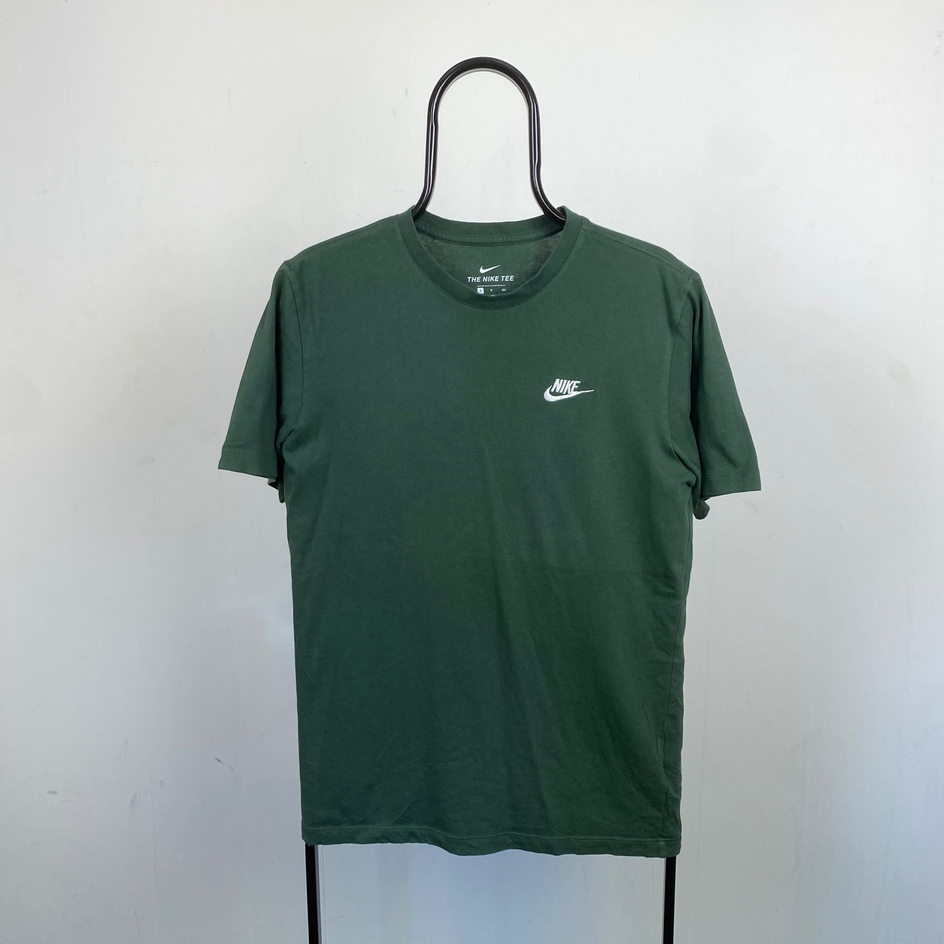 00s Nike T-Shirt Green Small