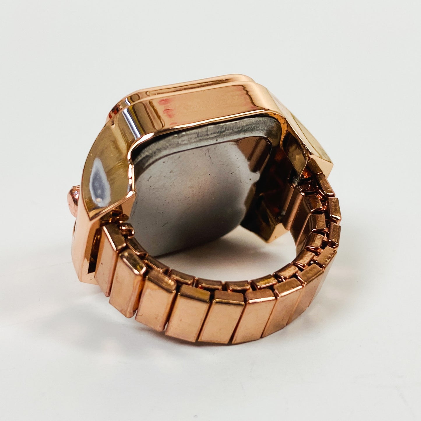 Retro Adjustable Watch Ring Rose Gold