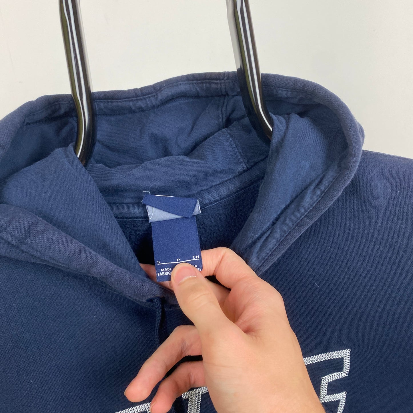 00s Nike Hoodie Blue Small