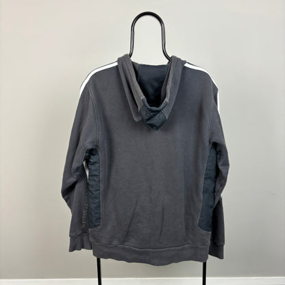 00s Adidas Torsion Hoodie Blue Large
