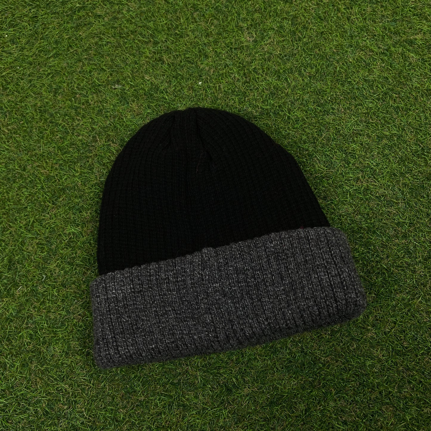 Retro Beanie Hat Black