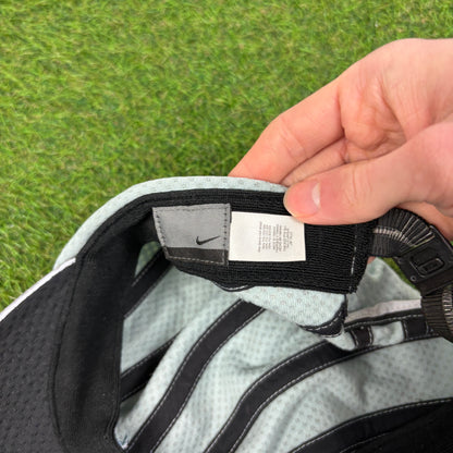 00s Nike Tailwind 7 Panel Mesh Hat Coral Blue