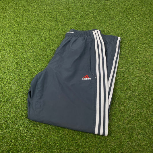 00s Adidas Joggers Grey Medium