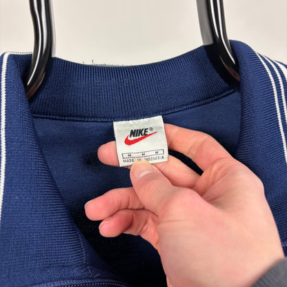 90s Nike Challenge Court Track Jacket Blue Medium