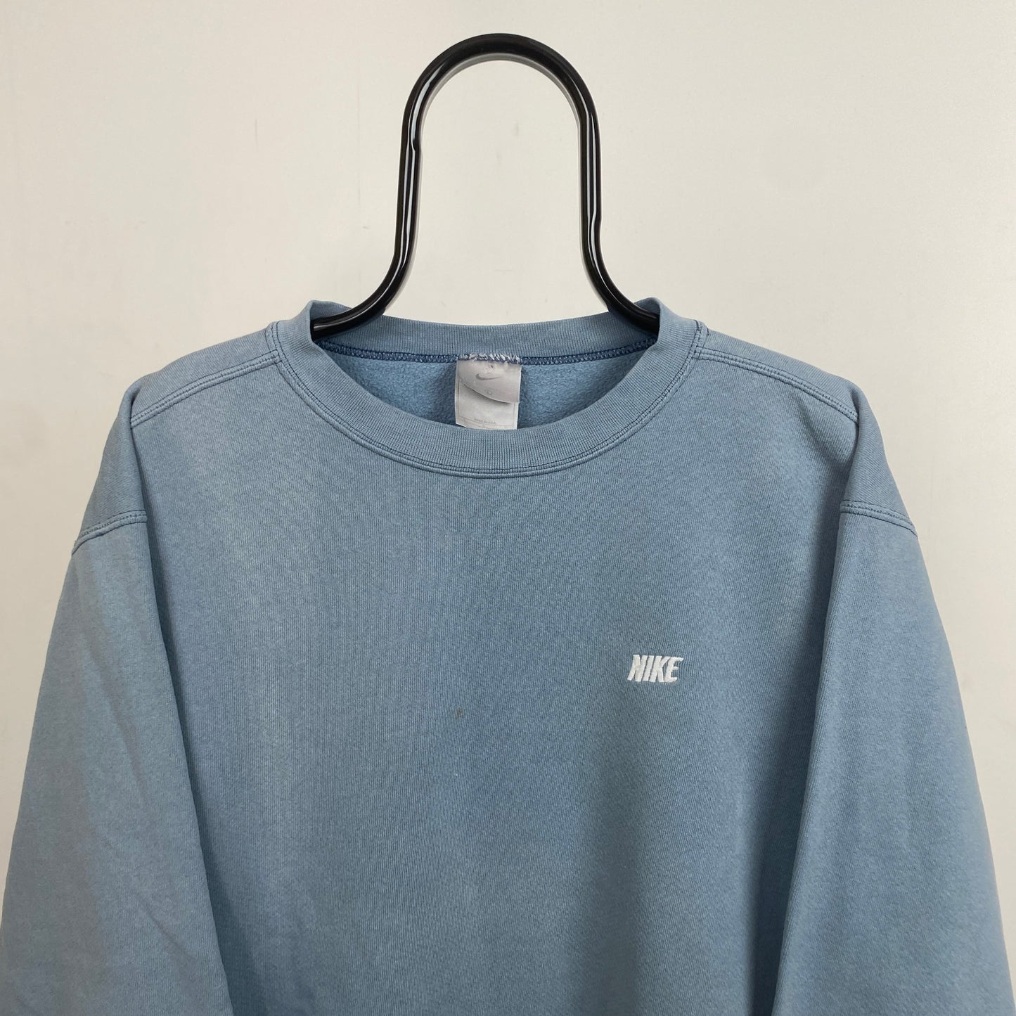 00s Nike Sweatshirt Blue Large