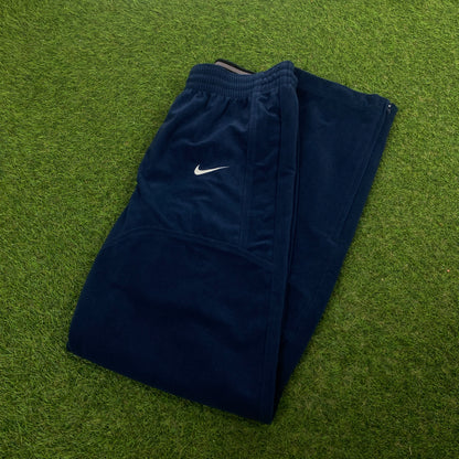 90s Nike Velour Joggers Blue Small