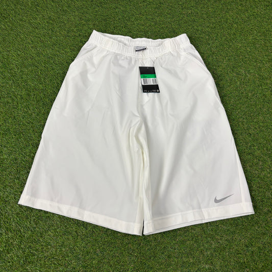 00s Nike Baggy Shorts White Small