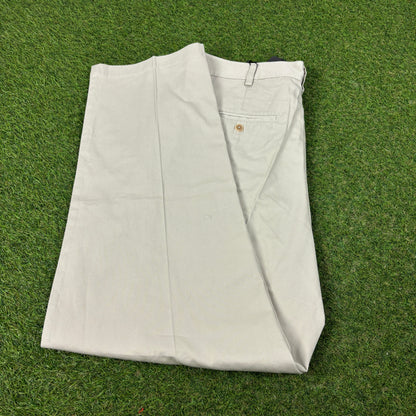 00s Nike Golf Trousers Joggers Brown XL