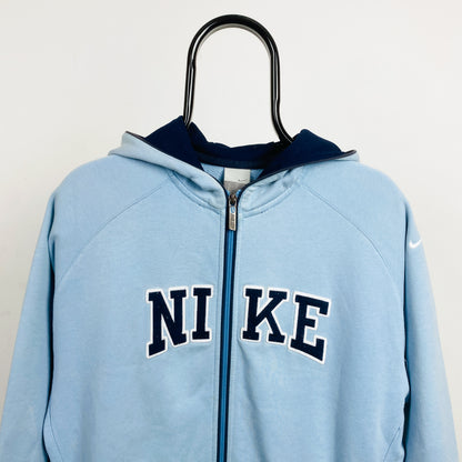 00s Nike Zip Hoodie Baby Blue Small