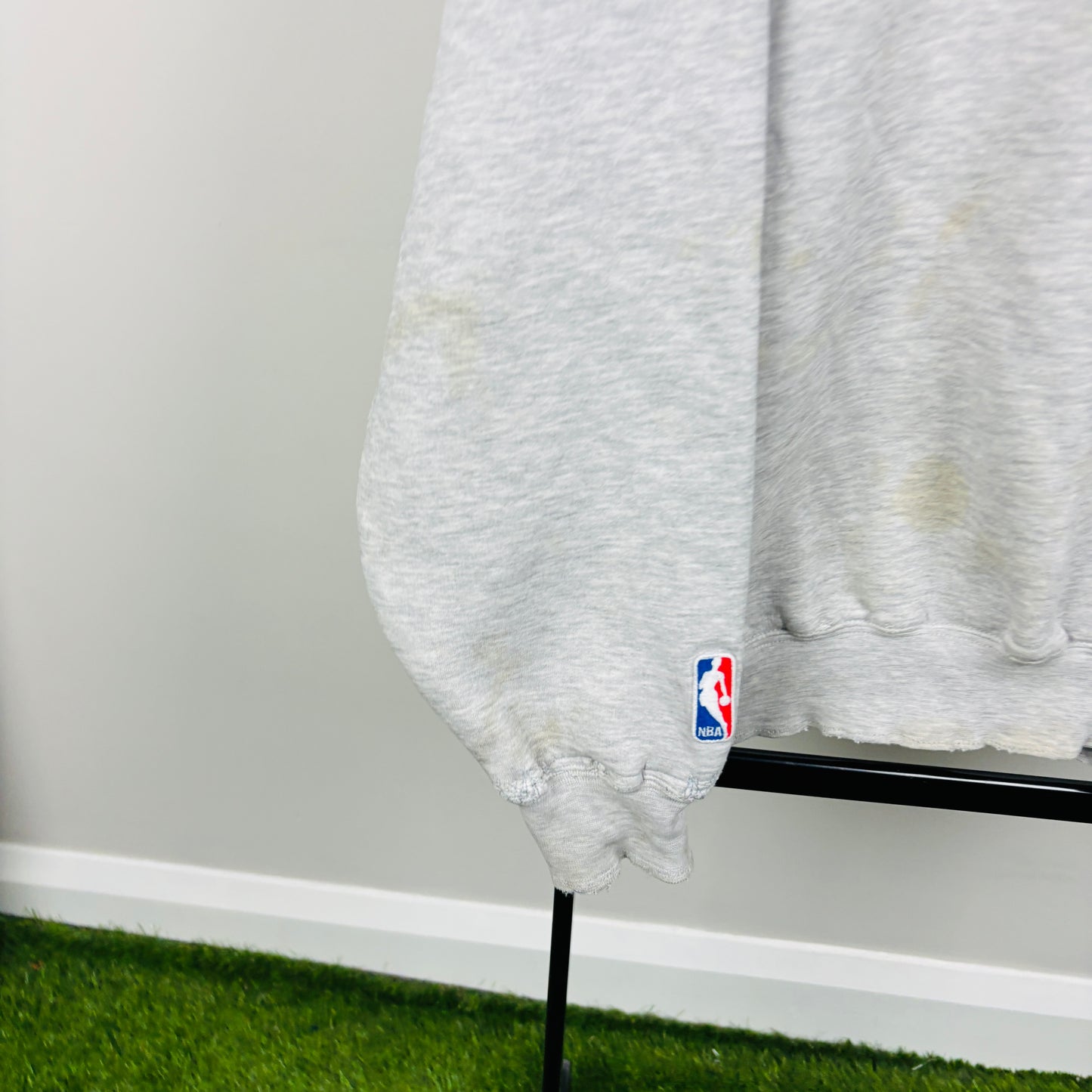 90s Nike Dallas Mavericks NBA Sweatshirt Grey Large