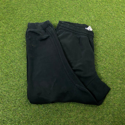 00s Nike Cotton Joggers Black Large