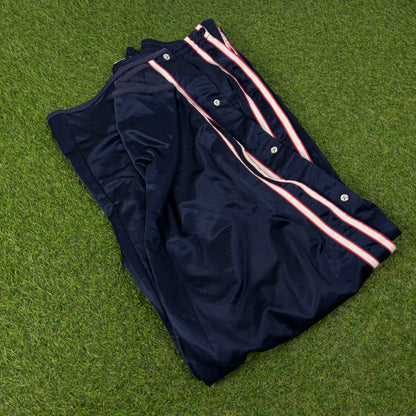 90s Adidas Popper Joggers Blue XL