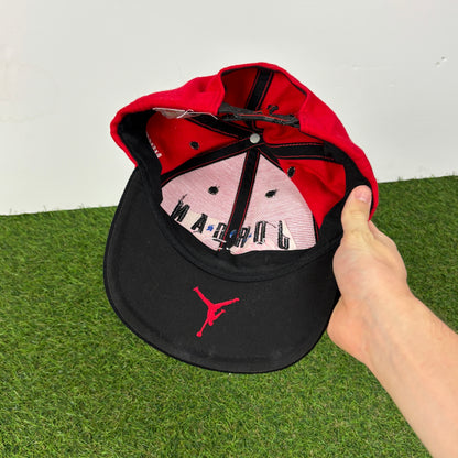 90s Nike Air Jordan Wool Hat Red