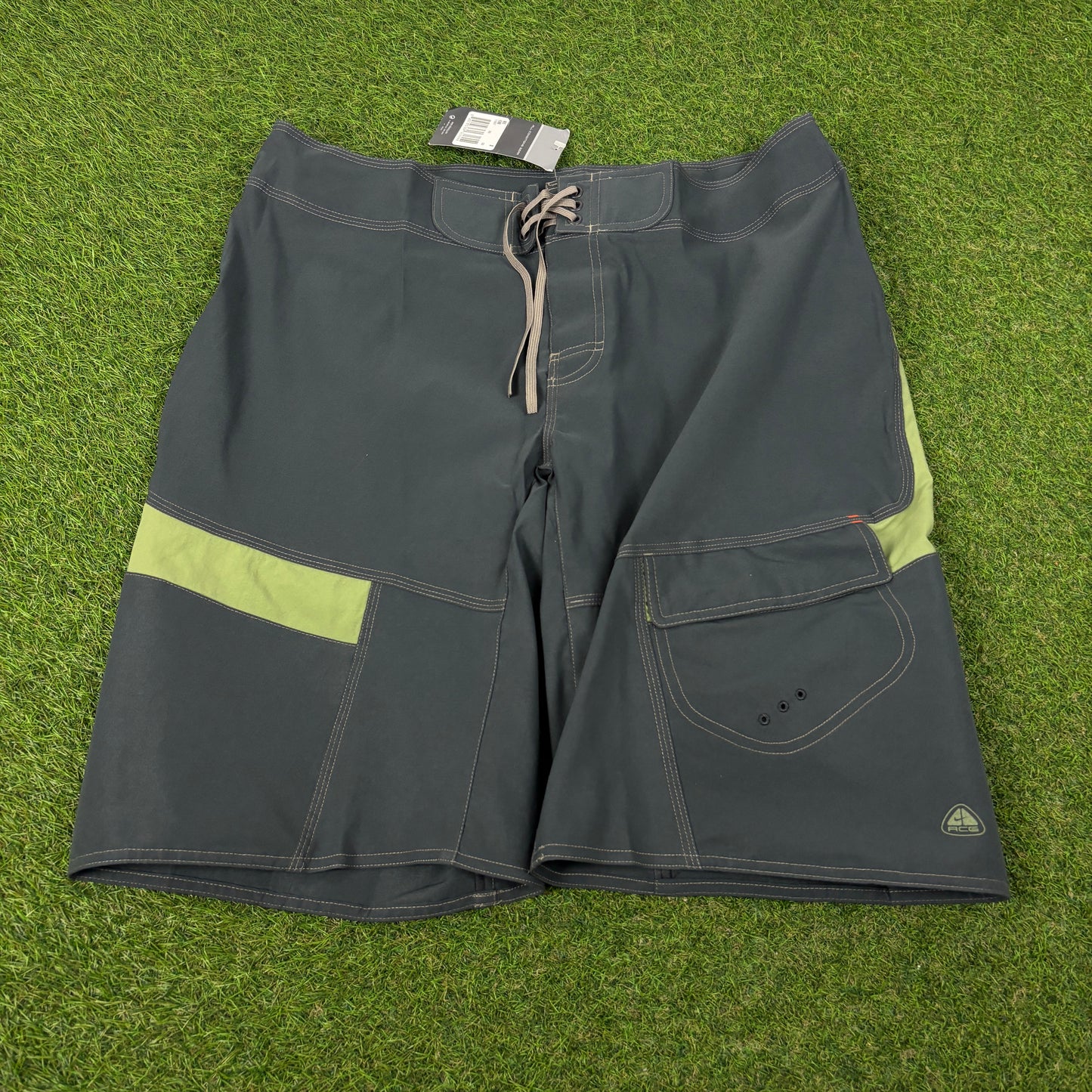 00s Nike ACG Swim Shorts Grey XL