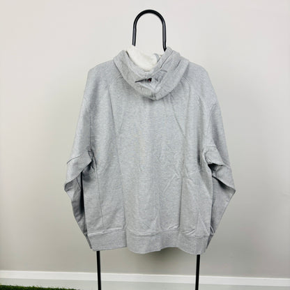 00s Nike Hoodie Grey Large
