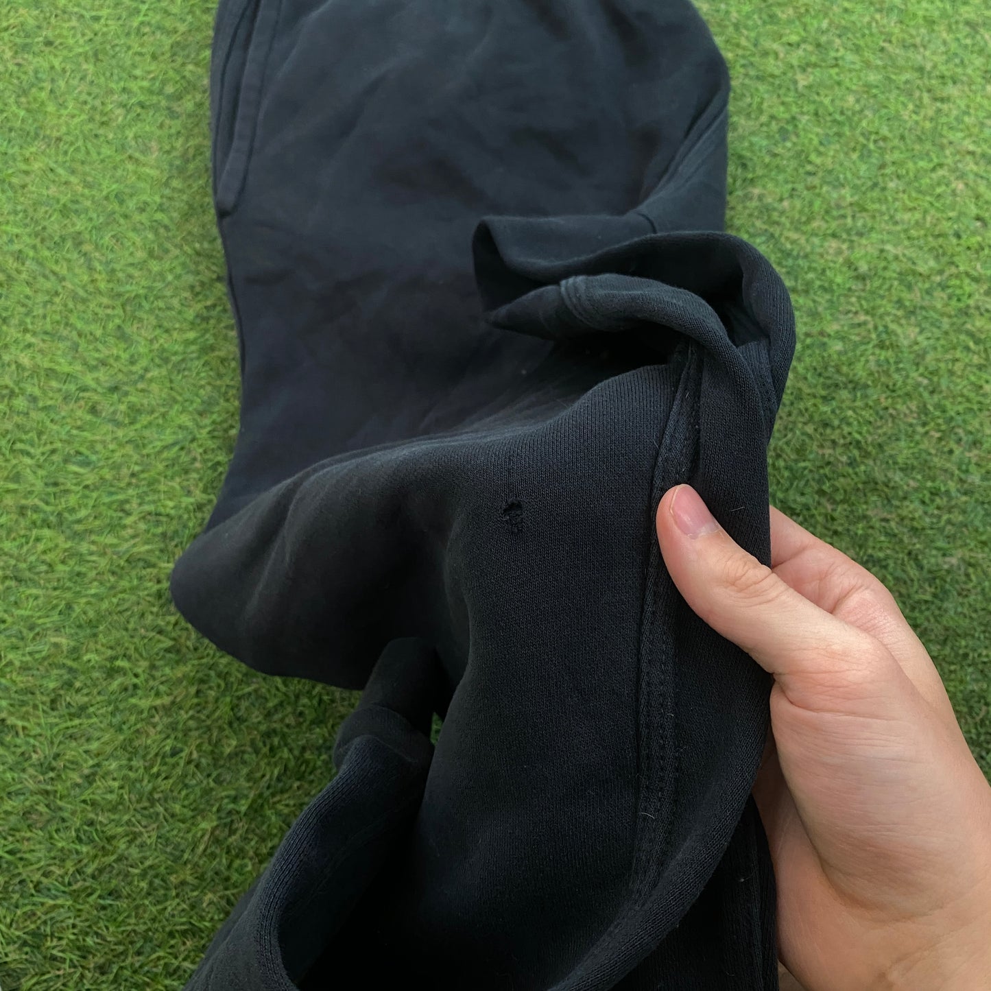 00s Nike Cotton Joggers Black Medium