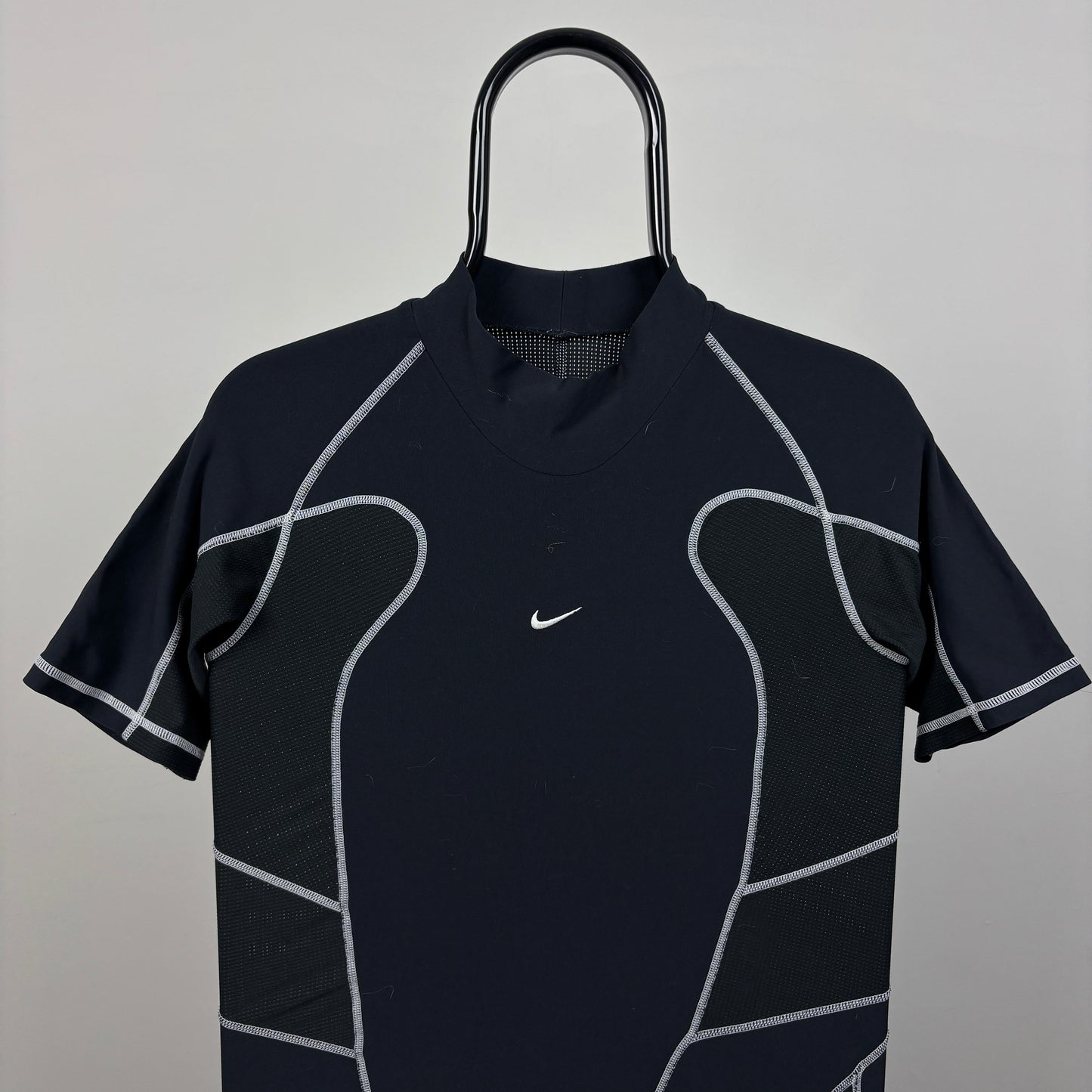 00s Nike Dri-Fit Stretchy T-Shirt Black Small
