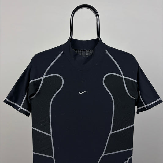 00s Nike Dri-Fit Stretchy T-Shirt Black Small