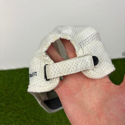 00s Nike Dri-Fit Mesh 6 Panel Hat White