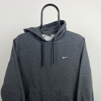 00s Nike Heavyweight Hoodie Grey Medium