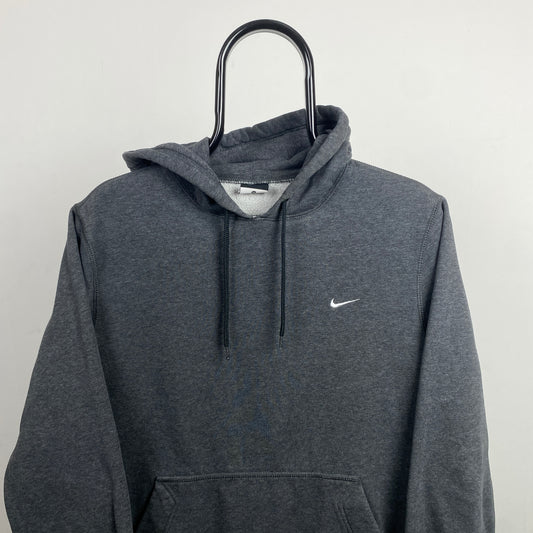 00s Nike Heavyweight Hoodie Grey Medium