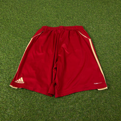 00s Adidas Bayern Munich Football Shorts Red Small