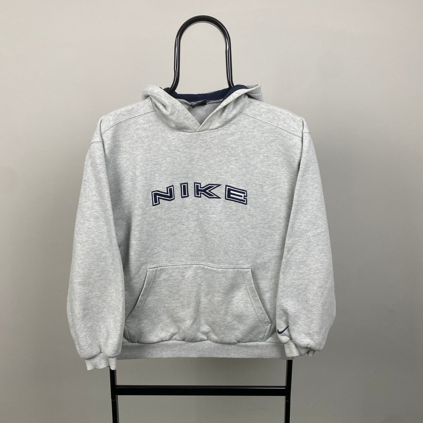90s Nike Hoodie Grey Small