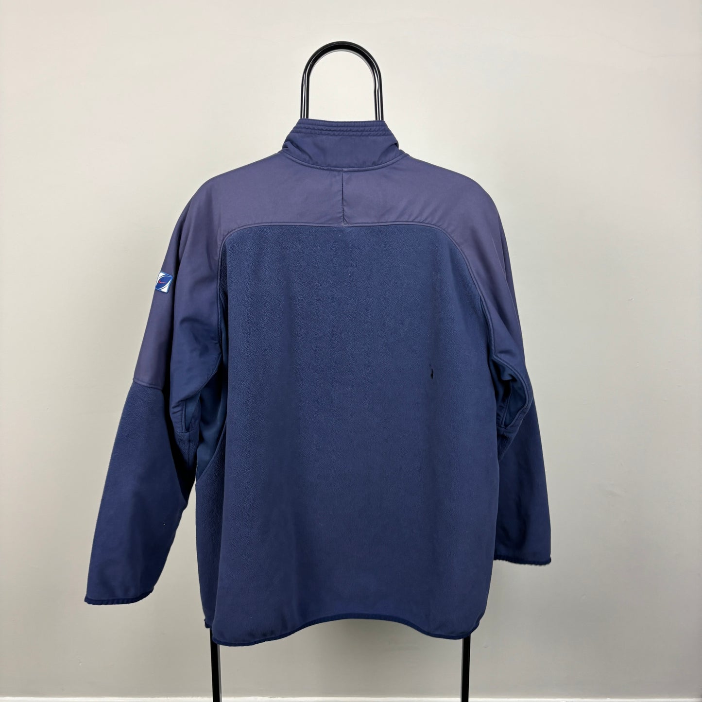 00s Nike France Rugby Sweatshirt Blue Large