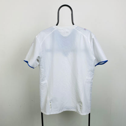 Retro Puma Italy Football Shirt T-Shirt White Medium
