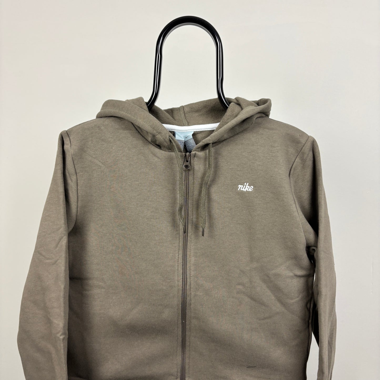 00s Nike Zip Hoodie Brown Women’s Medium