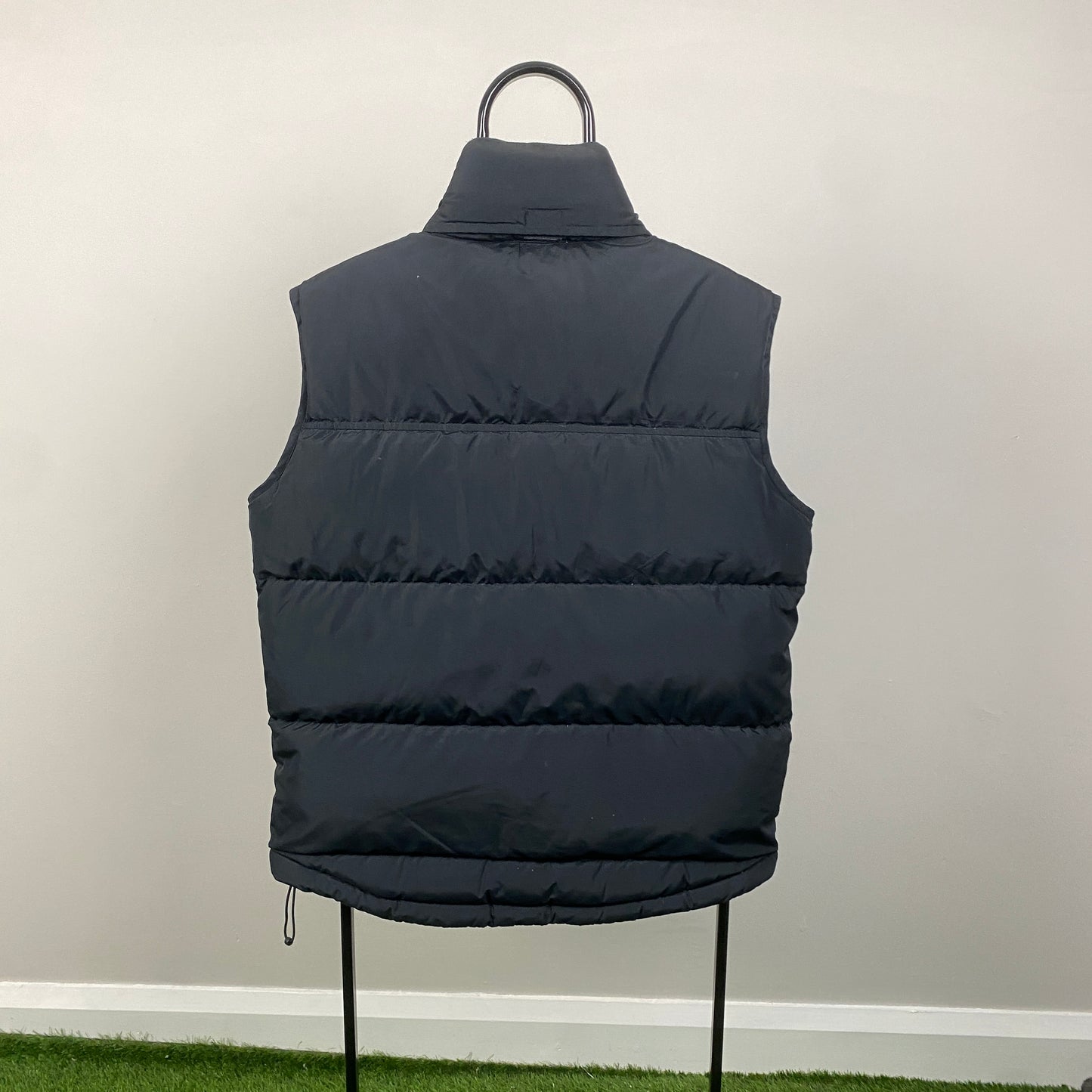 00s Nike Puffer Gilet Jacket Black Medium