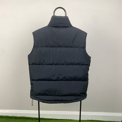 00s Nike Puffer Gilet Jacket Black Medium