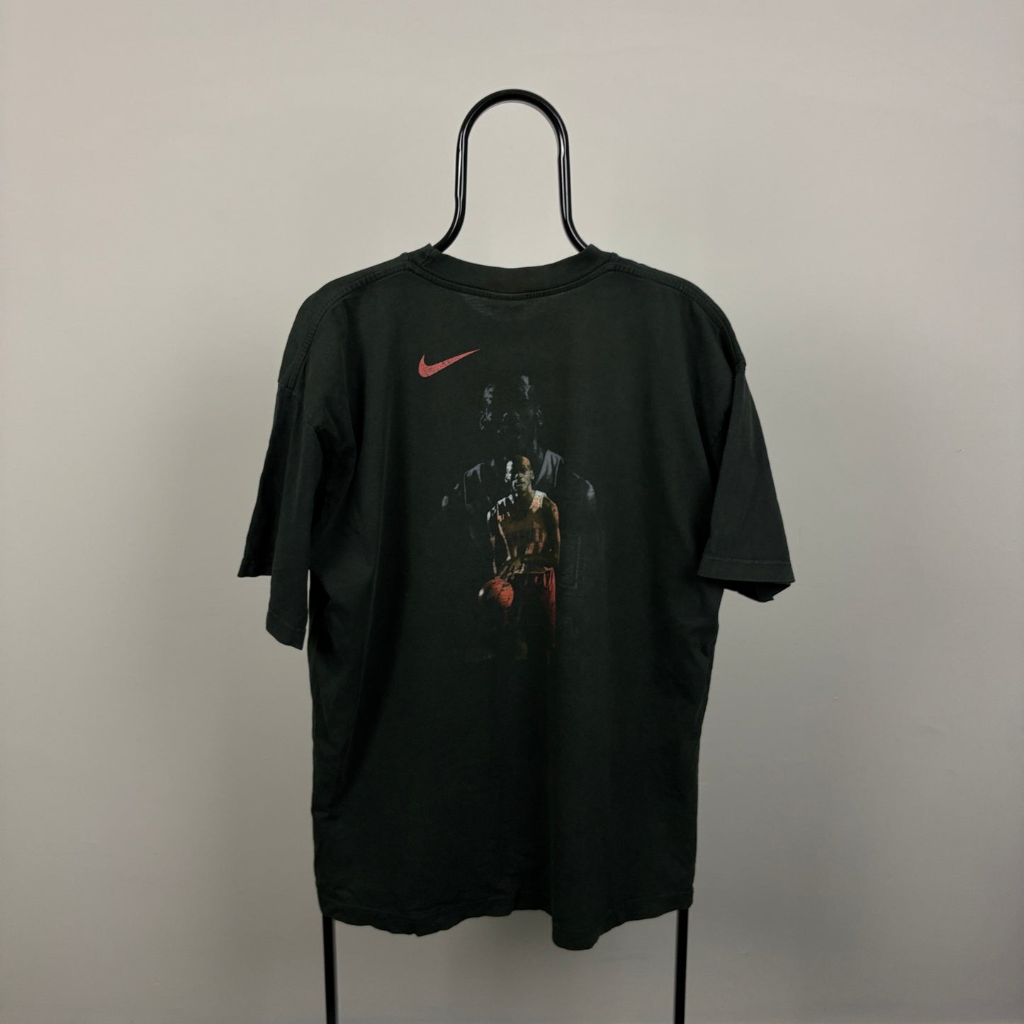 90s Nike Air Jordan T-Shirt Black XL