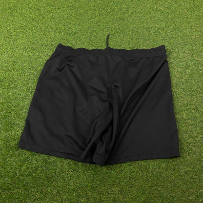 00s Nike Football Shorts Black Large