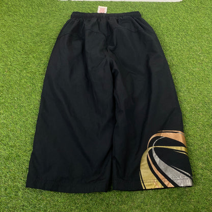 00s Nike Tn Air 3/4 Length Joggers Black Small