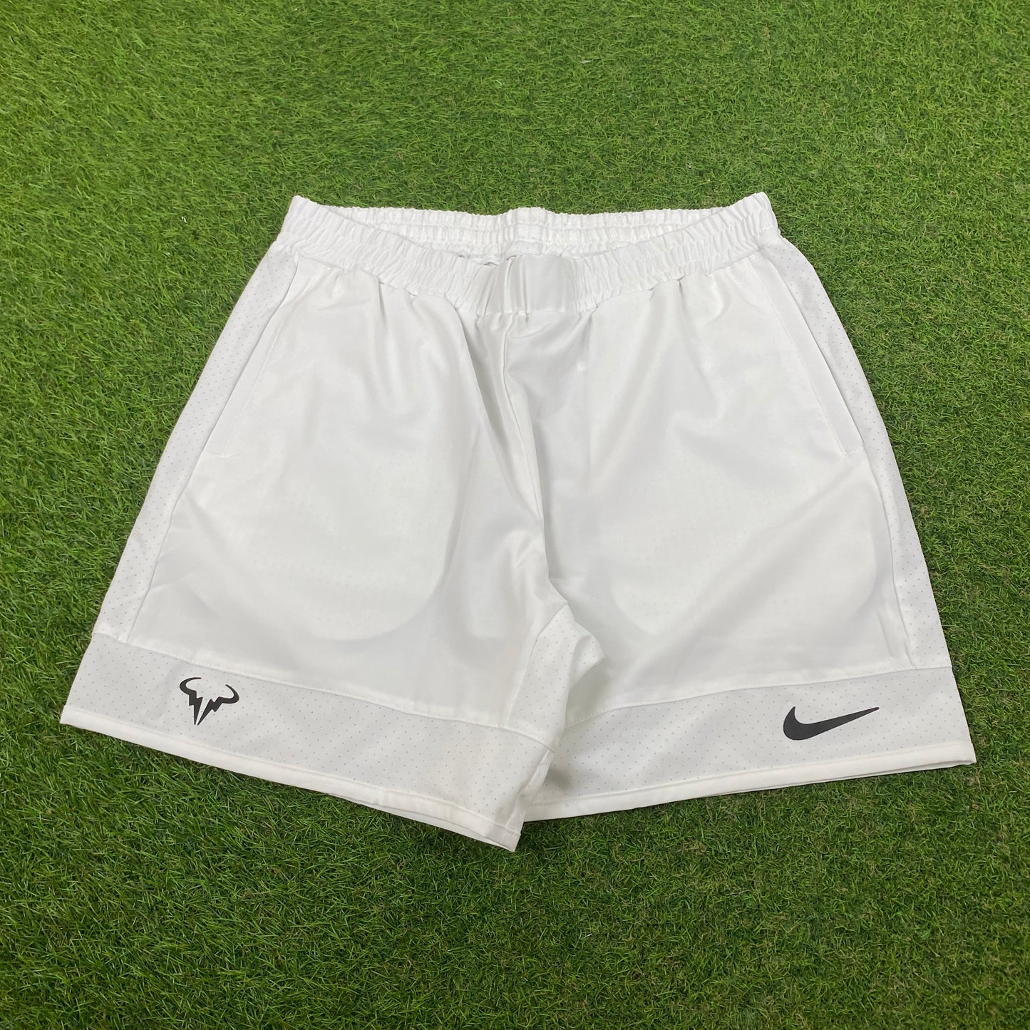 00s Nike Rafael Nadal Shorts White Medium