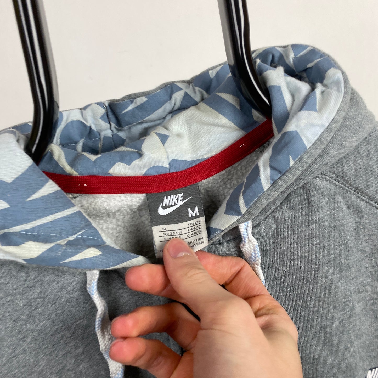 00s Nike Air Zip Hoodie Grey Medium