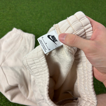 00s Nike Wide Leg Cotton Joggers Brown Medium