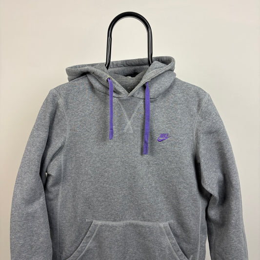 00s Nike Hoodie Grey Medium
