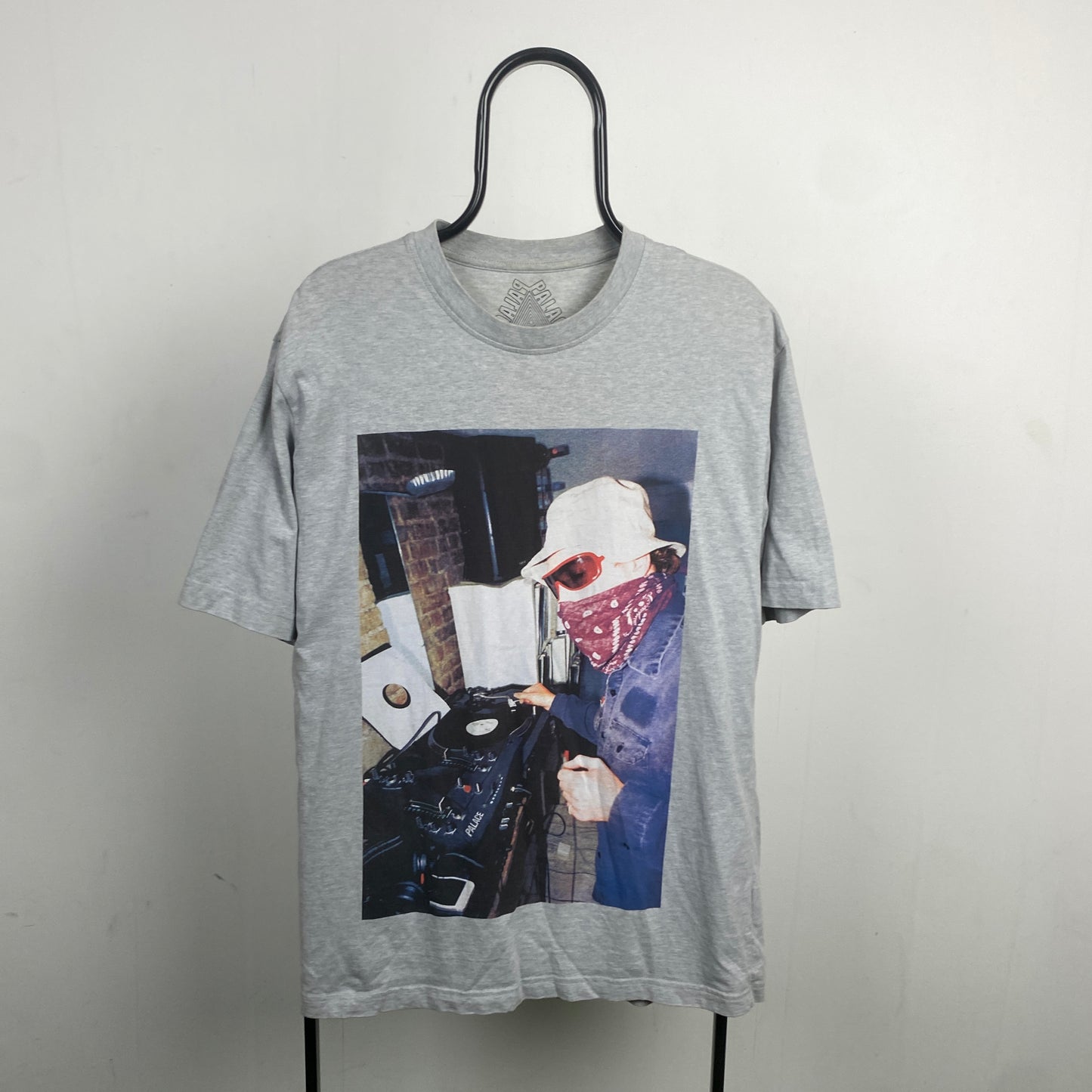 Retro Palace DJ T-Shirt Grey Medium (Used)