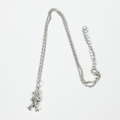 Jester Charm Necklace .925 Silver