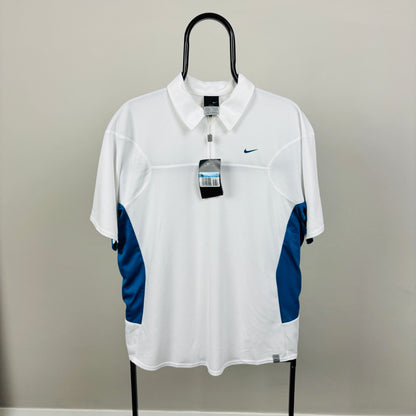 00s Nike Tennis T-Shirt White Medium