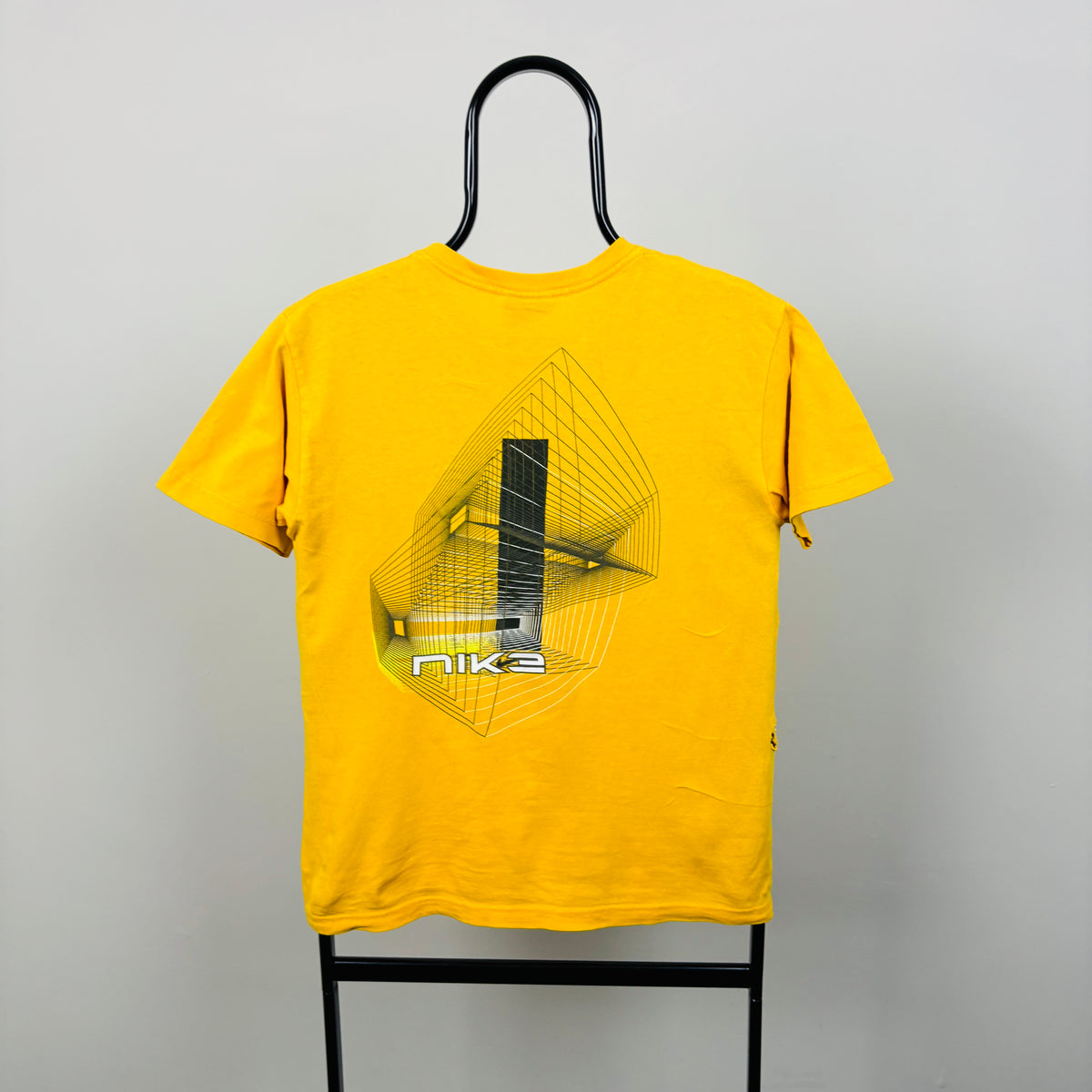 90s Nike T-Shirt Yellow XS