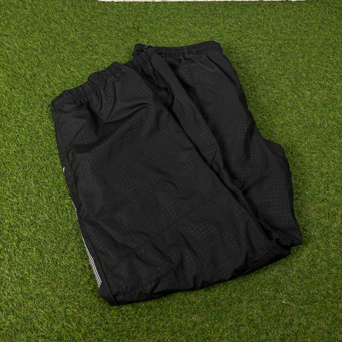 00s Nike Air Piping Joggers Black Large