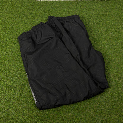 00s Nike Air Piping Joggers Black Large