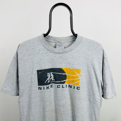 90s Nike Basketball T-Shirt Grey Large