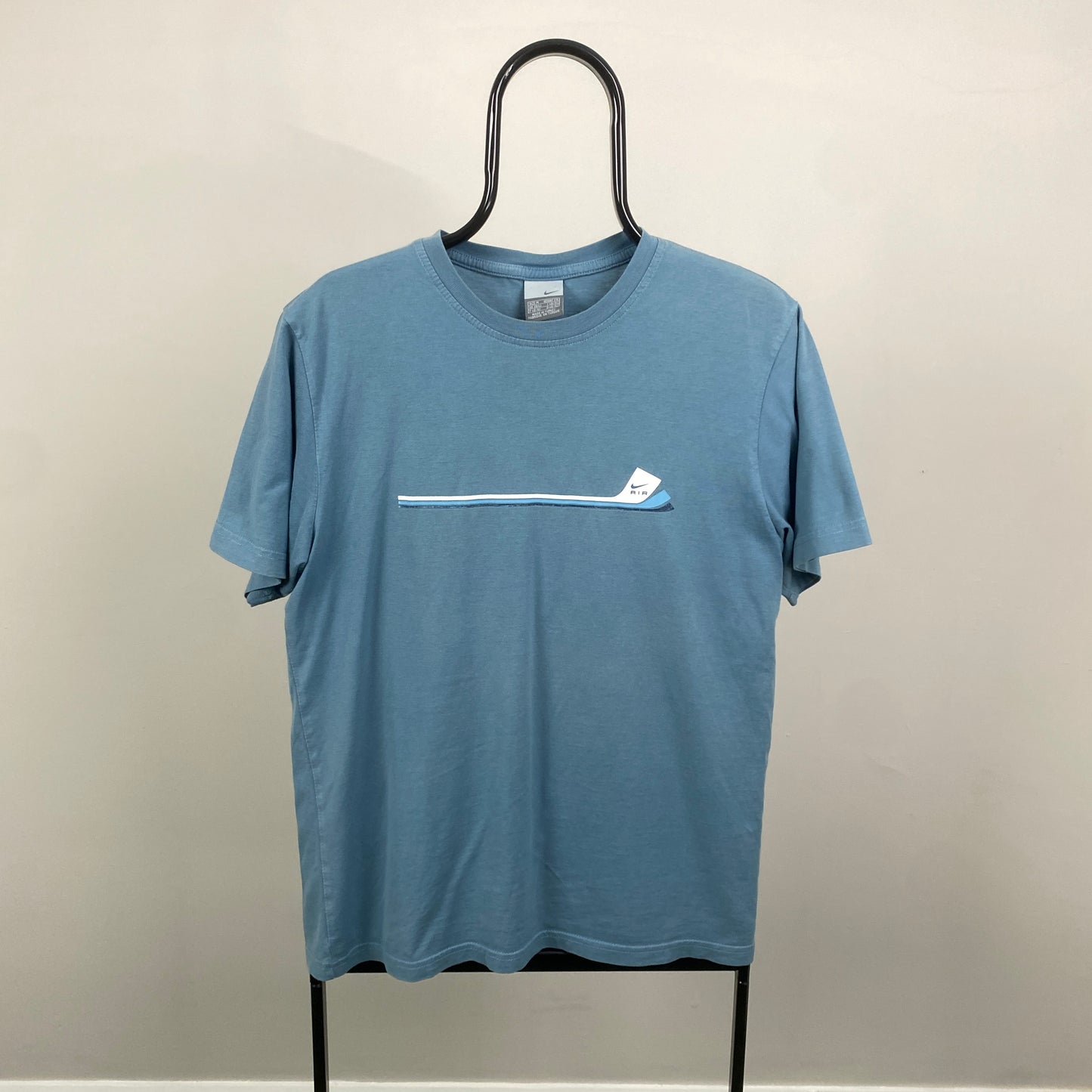 00s Nike Air T-Shirt Blue Medium